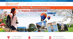 Desktop Screenshot of galaxytourism.com